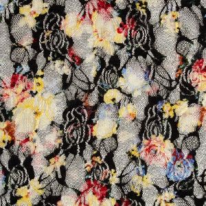 Printed Lace Fabric