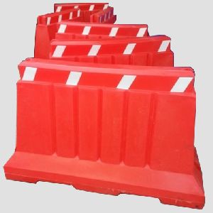 plastic road barrier