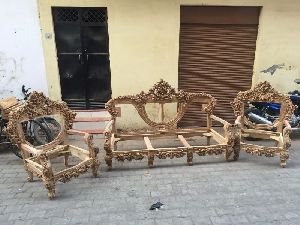 Wooden Sofa Set