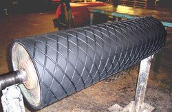 Diamond Groove Pulley Lagging Rubber Sheets