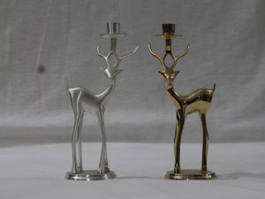 Reindeer Candle Holders