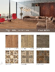 STAVE BROWN DIGITAL FOOR TILES