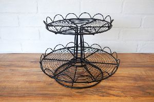 Iron Wire Mesh Cake Stand