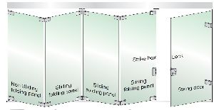 glass sliding folding system