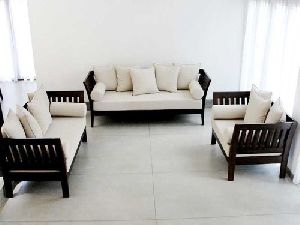 Wooden Sofa Set