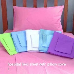 Hospital Bed Sheets With Pillow Cover