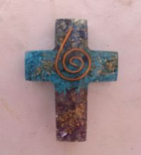 Orgonite CROSS Pendant