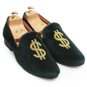 Millionaire Rolex Green Shoes