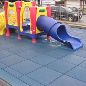 Play Area Rubber Flooring Tile