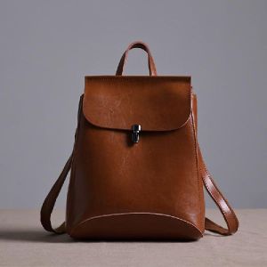 Leather Handmade BackPack