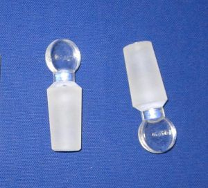 Round-head style glass stoppers