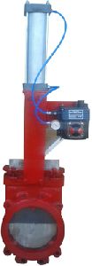 PNEUMATIC OPERATED KNIFE GATE VALVE
