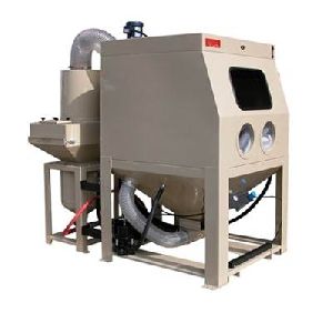 Cabinet media sandblaster