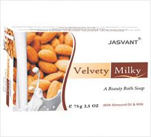 velvety milky soap