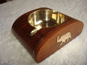 Wooden Ash Tray