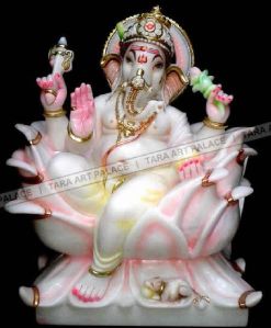 Marble God Statue- Lord Ganesh