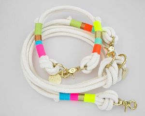 Rainbow Lovers Rope Collar