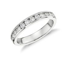 Light Weight Diamond wedding or engagement Ring