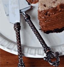 Stainless Steel Hand Made Cake Serving Spoon