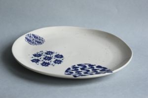 stoneware dinner plate