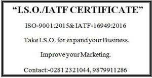 ISO 9001 2015 Certification