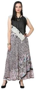 Multi Layered Designer Georgette Kurti