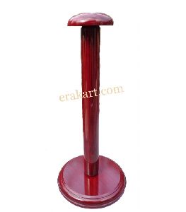 Wood Helmet Display Stand