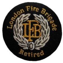 London Fire Brigade blazer crests