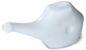 Travel Neti Pot Nasal Wash White