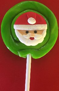 Santa Face Lollipop