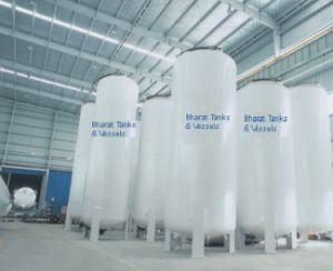 Liquid Oxygen, Liquid Nitrogen, Liquid Argon Storage Tanks