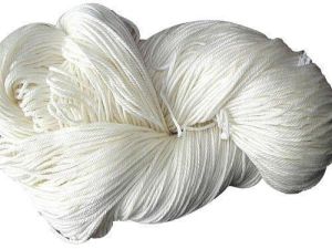 white acrylic yarn