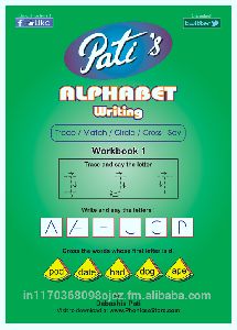 alphabet writing book