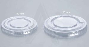 80mm / 95mm Flat Lid with Straw Cut / without Straw cut