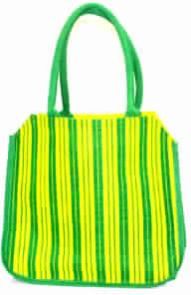 Jute Stripe Bag