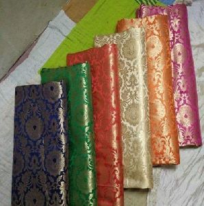 Silk Banarasi Suit Material