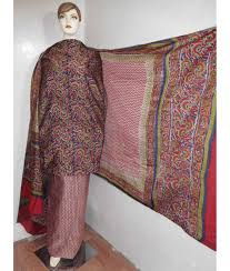 Silk Printed Suit Material