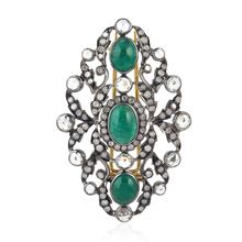 White Sapphire Brooch Accessories Gemstone Jewelry