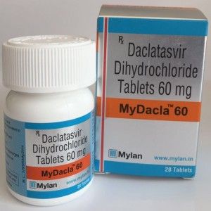 Daclatasvir (Daklinza) tablets