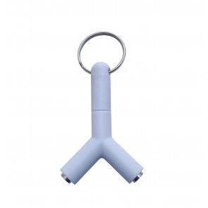 Y Shape Keyring Jack Splitter