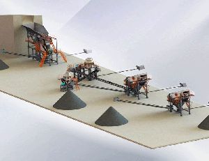 Symons Cone Crusher Gravel Production Line