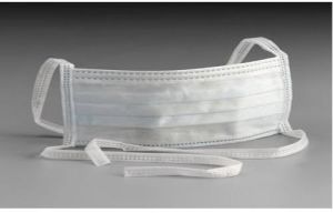 White 3 Ply Surgical Face Mask