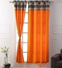 Plain Patch Curtains