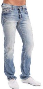 Mens Faded Jeans