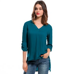 Women V Neck Top