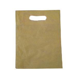 D Cut Plain Shopping Bag