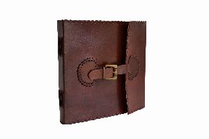 Handmade Leather Journal Brown dairy