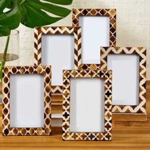 Set of five different Artisan frames