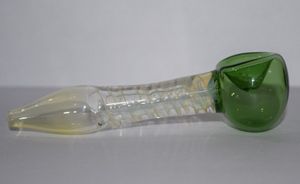 Handmade Clear Glass Smoking Pipes