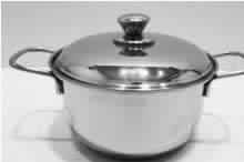 Cooking Pots with SS Lid